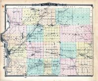 St. Croix County Map, Wisconsin State Atlas 1878